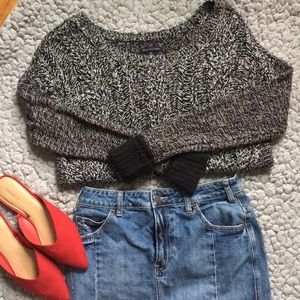 American Eagle Loose Weave Sweater